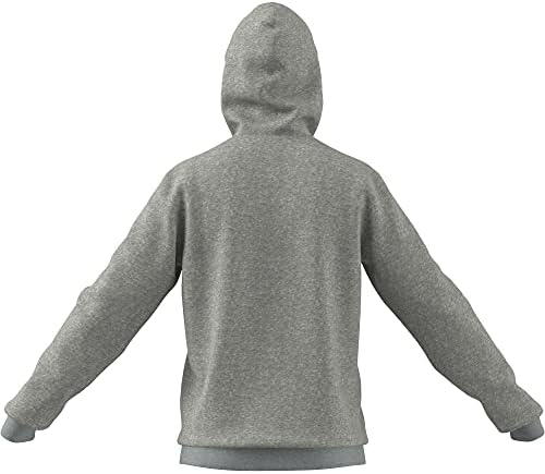 adidas Erkek Essentials Polar Büyük Logolu Kapüşonlu Sweatshirt