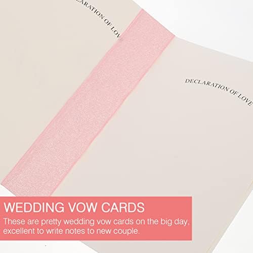 Abaodam Düğün Kartları 4 adet Güzel ve Kartlar: Evlilik İlmek Yay ile Katlanmış Broşürler Kitapçıklar Kitaplar Kullanışlı