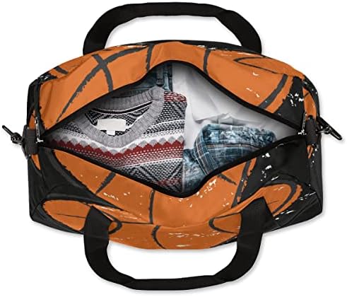 Kalp Şekli Basketbol Spor Desen Spor silindir çanta Çocuklar için, Gençler için spor çantası Erkek ve Kız Küçük Su Geçirmez