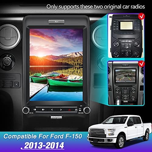 Ford F150 2013 2014 için Uyumlu Android 12.1 İnç Araba Stereo Radyo, CarPlay Android Otomatik Kafa Ünitesi Multimedya Oynatıcı
