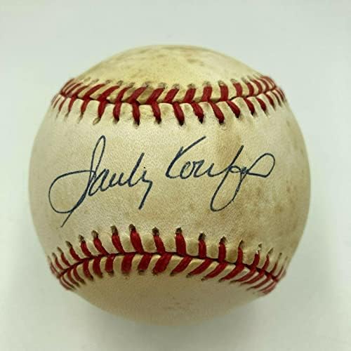 Sandy Koufax Resmi Ulusal Beyzbol Ligi PSA DNA Etiketini İmzaladı - İmzalı Beyzbol Topları