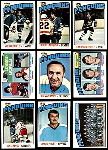 1976-77 Topps Pittsburgh Penguenleri Takım Setine Yakın Pittsburgh Penguenleri (Set) VG / EX + Penguenler