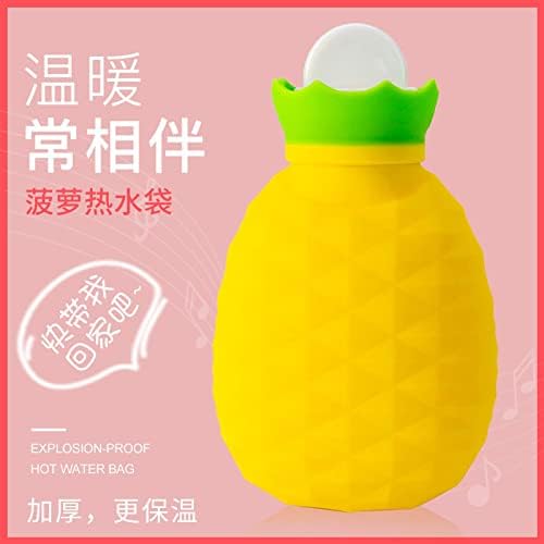Mstıcker yeni ananas sıcak su torbası patlamaya dayanıklı Mini taşınabilir dağıtım su ısıtma çanta silikon tutma sıcak su