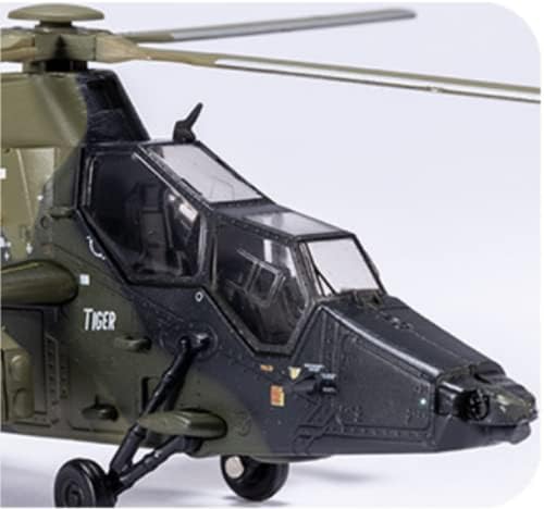 1/72 Ölçekli EC665 Helikopter Uçak Uçak Modeli Alaşım Modeli Diecast Uçak Modeli Koleksiyonu için