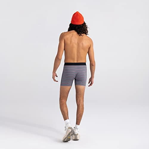 SAXX erkek iç Çamaşırı-Görev Hızlı Kuru Örgü Boxer Kısa Sinek Dahili Kese Desteği-Erkekler için İç Çamaşırı, Sonbahar