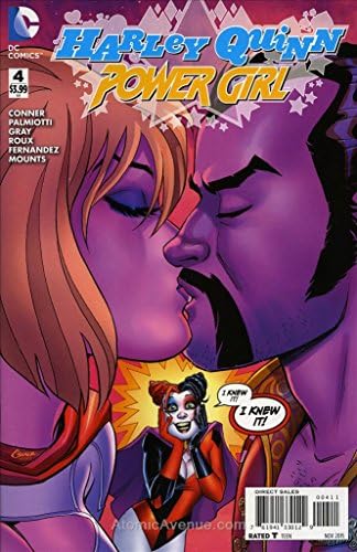 Harley Quinn ve Güçlü Kız 4 VF / NM; DC çizgi roman