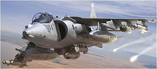 Airfix bae Harrier GR7A / GR9 1: 72 RAF Askeri Havacılık Plastik model seti A04050A
