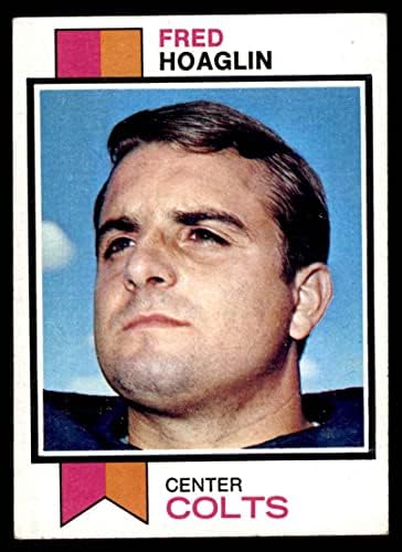 1973 Topps 259 Fred Hoaglin Baltimore Colts (Futbol Kartı) ESKİ Colts Pittsburgh