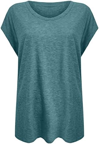 Bluz Tshirt Kızlar için Sonbahar Yaz 2023 Giyim Kolsuz Pamuklu V Boyun Temel Gevşek Fit Rahat Fit Bluz HG HG