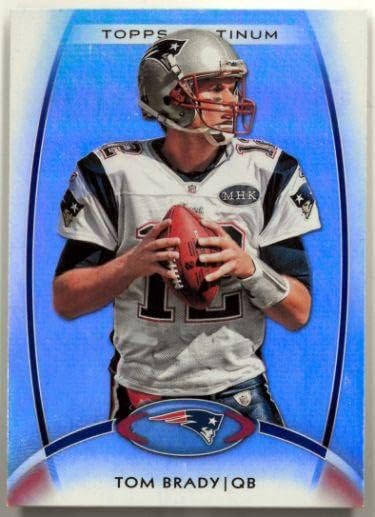 Tom Brady 2012 Topps Platin Kart 50 (New England Patriots) - İmzasız Futbol Kartları