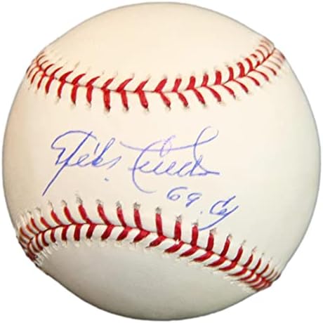 Mike Cuellar İmzalı OML Beyzbol İmzalı w / CY Orioles MLB MR548588-İmzalı Beyzbol Topları