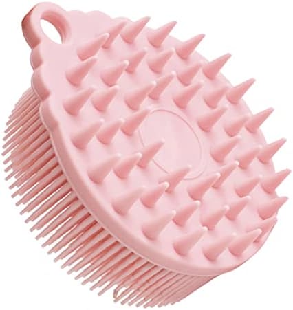 Hemoton 5 adet Duyusal Dokunsal Fırça El Aletleri Temizleme Araçları Silikon Temizleme Fırçası Ev Şampuan Fırçası Banyo Scrubber