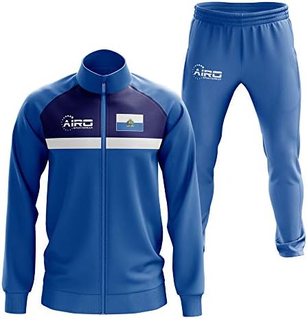 Airo Sportswear San Marino Konsept Futbol Eşofman Takımı (Mavi)