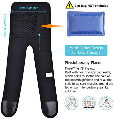 Isıtmalı Dizlik Taşınabilir diz masaj aleti Isıtmalı dizlik Wrap Artrit için 3 Ayarlanabilir ısı Titreşimi Diz Ağrısı giderici