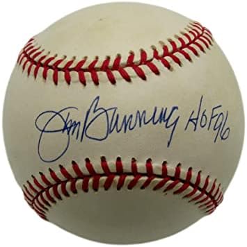 Jim Bunning HOF İmzalı / Yazılı ONL Beyzbol Phillies JSA 177788-İmzalı Beyzbol Topları