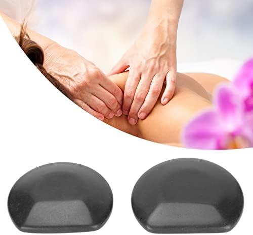 Masaj taşları, 2 adet Taş Spa Masaj Rahatlatıcı Şifa Spa Sıcak Taş Profesyonel Ev Kullanımı için Sıcak masaj taşları Seti
