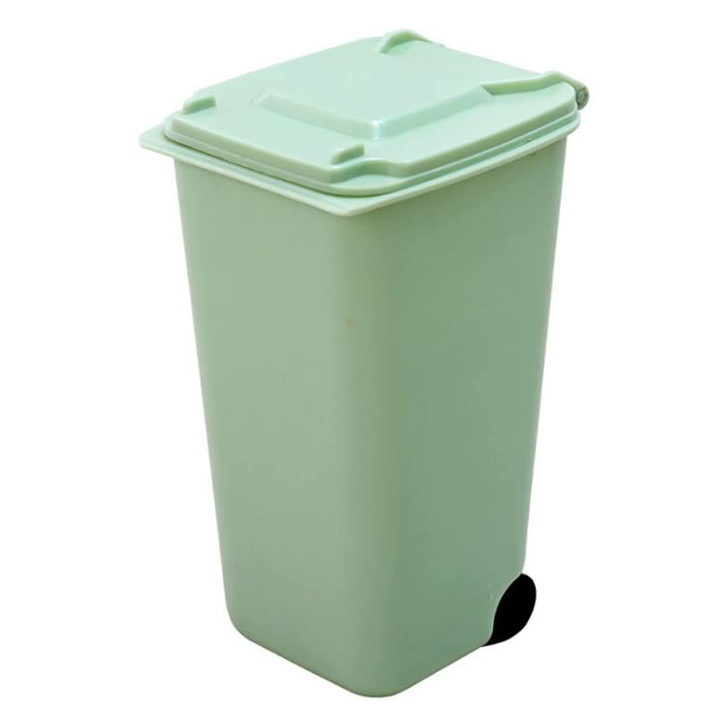 BKDFD çöp kutusu Masaüstü saklama kutusu Ev çöp sepeti Konteyner Masa çöp tenekesi Salıncak Temizleme Varil masa düzenleyici