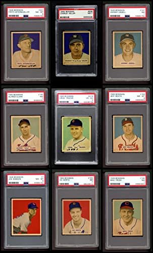 1949 Bowman All-PSA Yakın Set/Lot (Beyzbol Seti) ESKİ/MT+