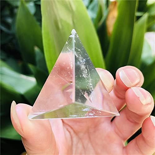 berbat Kristal Piramit En Iyi Tetrahedron Piramit 4 Yüzleri 6 Kenarları 3 cm Doğal Temizle Kuvars Kristal Piramit Reiki Şifa