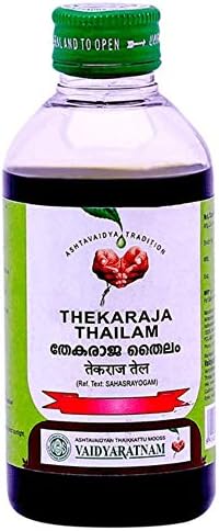 Vaidyaratnam Thekaraja Thailam 200 ml (2'li Paket) YAŞAM Bakımı