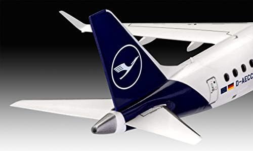 Revell 03883 1:144 Embraer 190 Lufthansa Yeni Görünüm Plastik Model Seti, Çok Renkli (Revell 03883 3883)