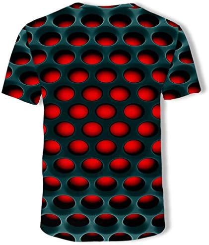 XXBR Unisex Moda 3D Baskı T-Shirt Komik Grafik Desen Crewneck Kısa Kollu Tees Mens Womens için