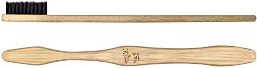 Azeeda 'Güllü İnek' Bambu Diş Fırçası (TF00017537)