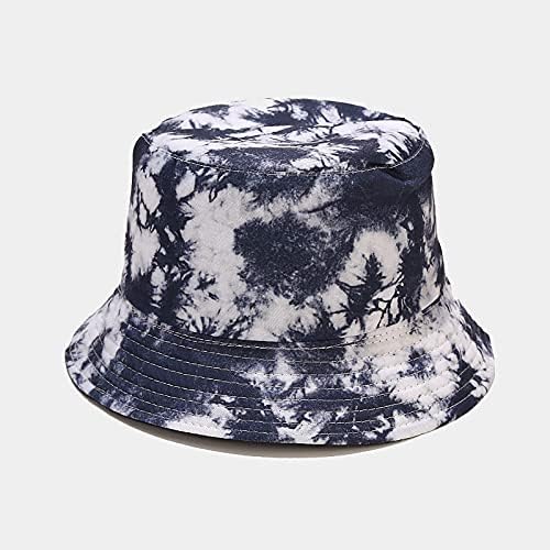 Siperlikli şapka Bayanlar Kadınlar Çift Taraflı Yıkanmış Packable Yaz Plaj güneş şapkaları Kravat Erkek kravat boya Kova