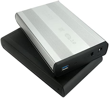 ＫＬＫＣＭＳ USB 3.0-Harici 3.5 HDD Muhafaza Kutusu, hdd'nizi Hasardan Uzak Tutması Kolay, Siyah
