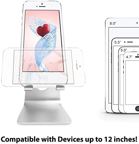PRO Görüntüleme Standı, Ayarlanabilir, Taşınabilir, 13 Ekrana ve 20 pound'a kadar Dayanıklı Samsung Galaxy Tab S7+ Masaüstü