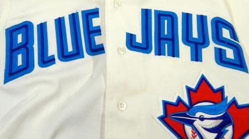 2006 Pulaski Blue Jays 37 Oyun Kullanılmış Beyaz Jarse Yelek DP16780 - Oyun Kullanılmış MLB Formaları
