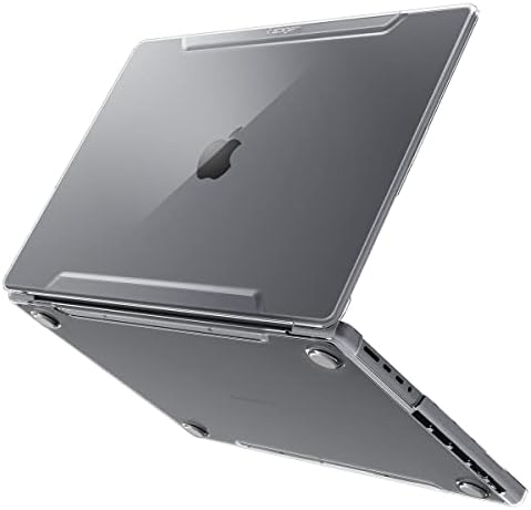 Spigen İnce Fit için Tasarlanmış MacBook Pro 14 inç sert kılıf A2779 / A2442 ile M2 Pro / M2 Max Çip / M1 Pro / M1 Max Çip