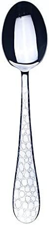 Mepra AZB1026C1110 Coccodrillo Paslanmaz Çelik Servis Kaşığı, [24'lü paket], 25,09 cm, Bulaşık Makinesinde Yıkanabilir Sofra