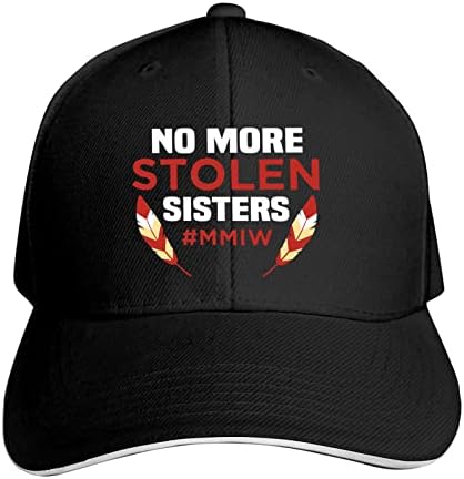 Artık Çalınan Kız Kardeşler Mmıw Kayıp Öldürülen Yerli beyzbol şapkası Yıkanabilir Ayarlanabilir Snapback Kap
