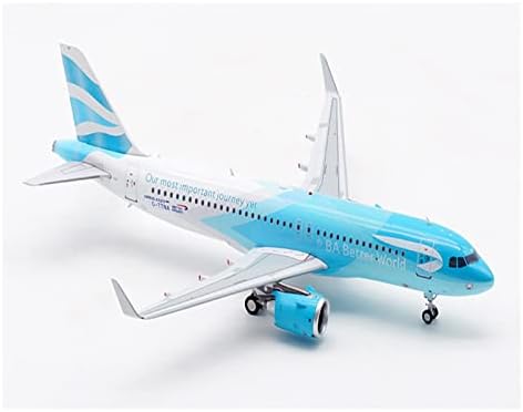 Uçak Modelleri 1: 200 için Fit Havacılık Airbus A320NEO G-TTNA Die-cast Alaşım Simülasyon Uçak Yetişkin Dekorasyon Serisi