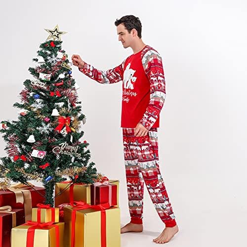 Aile Noel Pijama Eşleşen Setleri, Noel Kıyafeti Jammies Aile Pijama Eşleşen Noel Pijama Aile için