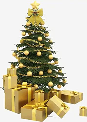 vıpolısh 1 ADET Noel Dekoratif Yaylar suni çam kozalağı Yay Kolye Dekorasyon Noel Süsler Noel Ağacı Hediye Hediyeler Ambalaj