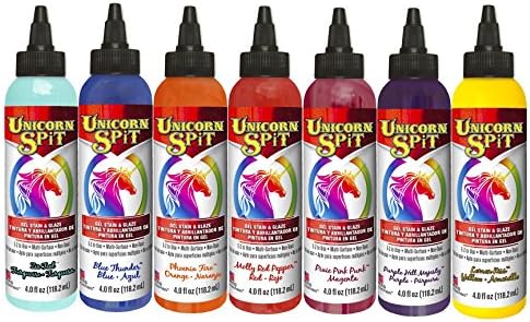 Unicorn SPiT Gün Batımı Koleksiyonu 4 OZ - Limon Öpücüğü, Anka Kuşu Ateşi, Molly Kırmızı Biber, Peri Serseri Pembesi, Mor
