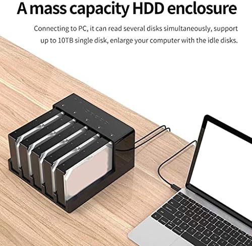 LİRUXUN Süper Hızlı USB 3.0 HDD Yerleştirme İstasyonu Aracı USB 3.0 SATA Sabit Disk Muhafaza Kutusu Adaptörü